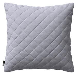 Obliečka Kinga pikovaná 43 x 43 cm farba produktu sivá látka lesklá, zamatová