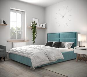Moderná čalúnená posteľ NEVADA - Drevený rám, 120x200