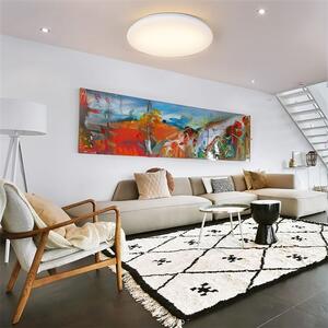 SOLIGHT LED stropné svietidlo Plain 3CCT, 36W, 2520lm, 3000K, 4000K, 6000K, okrúhle, 45cm