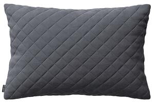 Obliečka Kinga pikovaná 60 x 40 cm farba produktu sivá látka lesklá, zamatová