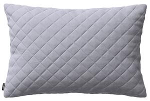 Obliečka Kinga pikovaná 60 x 40 cm farba produktu sivá látka lesklá, zamatová