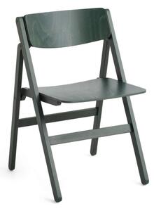 HAY Skladacia stolička Backflip, cedar green lacquered beech