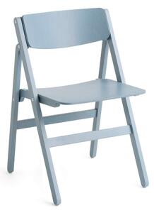 HAY Skladacia stolička Backflip, cloud blue lacquered beech