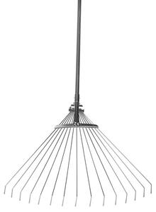 Hrable R116-95, 15 lamelové, vejárové, na lístie, 950 g, s násadou
