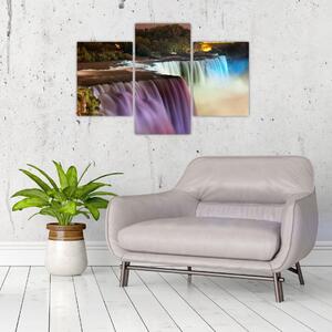 Abstraktné vodopády - obraz (Obraz 90x60cm)
