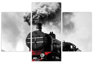 Historická lokomotíva - obraz (Obraz 90x60cm)