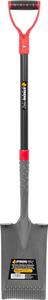 Rýľ Strend Pro Garden ErgoBULL, rovný, drenážny, s fiberglass násadou D 1150 mm
