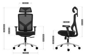 Kancelárska stolička Manager 3.3 Black