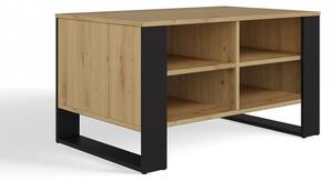 TP Living Konferenčný stolík LAWA Modern 4P Slim II dub artisan/čierny