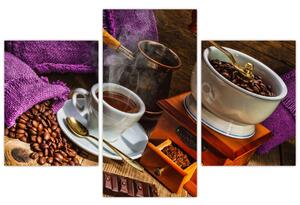 Kávový mlynček - obraz (Obraz 90x60cm)