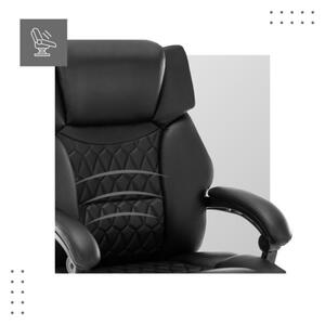 Masážne kancelárske kreslo Boss 6.0 čierne