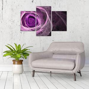 Abstraktný ruže - obraz (Obraz 90x60cm)
