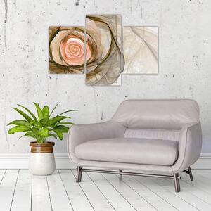 Abstraktný ruže - obraz (Obraz 90x60cm)