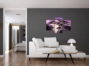 Abstraktný strom - obraz (Obraz 90x60cm)