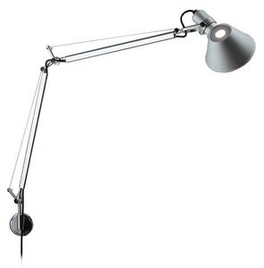 Nástenné Svietidlo Artemide, stmievateľné, Metalická, Pracovňa, Hliník, Dizajnový