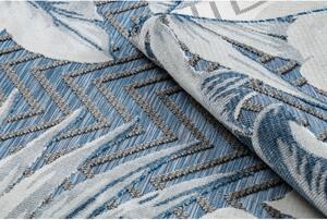 Vonkajšie kusový koberec Perie modrý 3 78x150cm