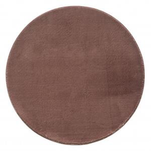 Ayyildiz koberce Kusový koberec Catwalk 2600 Brown kruh - 80x80 (priemer) kruh cm