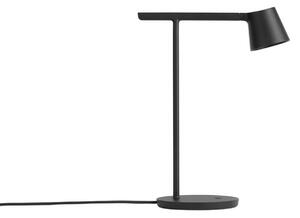 Stolové Lampa Muuto, stmievateľné, Čierna, Obývacia izba, Hliník