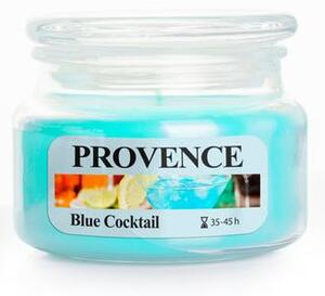 Provence Vonná sviečka v skle PROVENCE 45 hodín blue cocktail