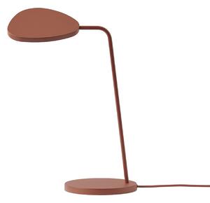 Stolové Lampa Muuto, stmievateľné, Hnedá / Hrdzavá, Pracovňa, Hliník