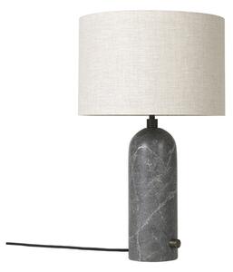 Stolové Lampa GUBI, stmievateľné, Béžová, Obývacia izba, Mramor