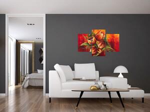 Obraz tulipánov na stenu (Obraz 90x60cm)