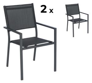 Záhradné stoličky DITTE | 2 kusy