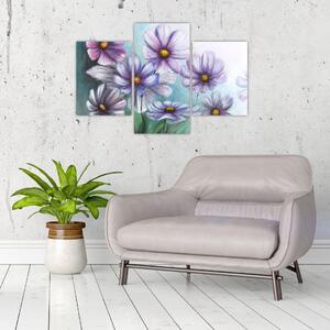 Obraz kvetín na stenu (Obraz 90x60cm)