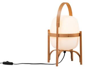 Stolové Lampa Santa & Cole, stmievateľné, Biela, Obývacia izba, Sklo