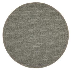 Vopi koberce Kusový koberec Alassio šedobéžový okrúhly - 100x100 (priemer) kruh cm