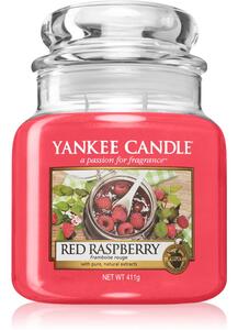 Yankee Candle Red Raspberry vonná sviečka Classic stredná 411 g