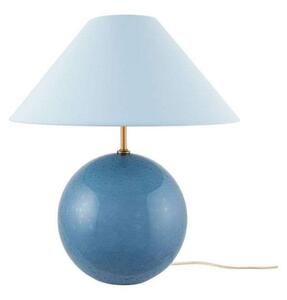 Stolové Lampa Globen Lighting, Modrá, Obývacia izba, Sklo