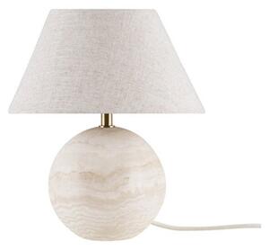 Stolové Lampa Globen Lighting, Sivá, Obývacia izba, Tkanina / Textil