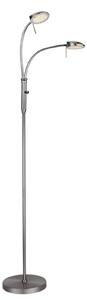 Stojacie Lampa Halo Design, stmievateľné, Metalická, Obývacia izba, Kov