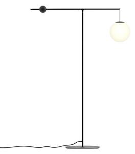 Stojacie Lampa Luceplan, Čierna, Obývacia izba, Kov