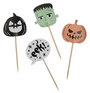 HALLOWEEN Dekorácia na cupcake 48 ks