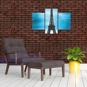 Abstraktný obraz Eiffelovej veže (Obraz 90x60cm)