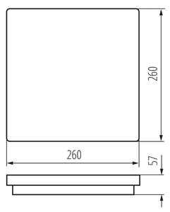 Kanlux 38782 - LED Vonk. svietidlo BENO LED/24/30W/230V 3000/3500/4000K IP65 biela