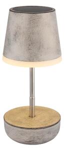 Globo 36638SA - LED Solárna lampa 10xLED/0,06W/3V IP44 šedá