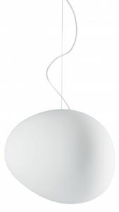 Závesné svietidlá Foscarini, stmievateľné, Biela, Obývacia izba, Sklo