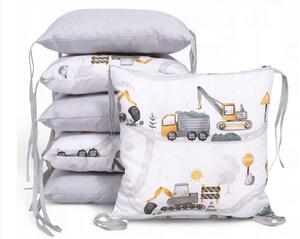 Vulpi Modulový vankúšový mantinel do postieľky Basic Pillow Farba: autíčka