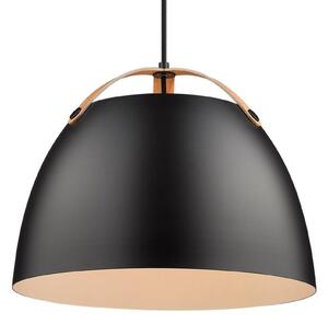Závesné svietidlá Halo Design, Čierna, Jedáleň, Sklo