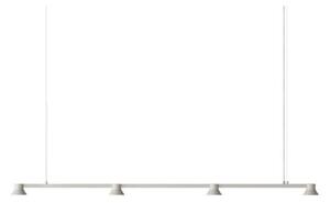 Závesné svietidlá Normann Copenhagen, stmievateľné, Sivá, Jedáleň, Hliník