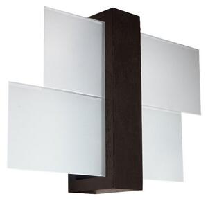 Brilagi - LED Nástenné svietidlo HERA 1xE27/7,5W/230V wenge