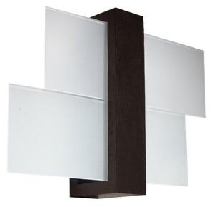 Brilagi - LED Nástenné svietidlo HERA 1xE27/7,5W/230V wenge