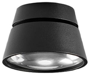 Stropné Lampa LIGHT-POINT, Čierna, Obývacia izba, Hliník