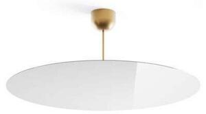 Stropné Lampa Luceplan, Zlatá / Mosadz, Obývacia izba, Hliník