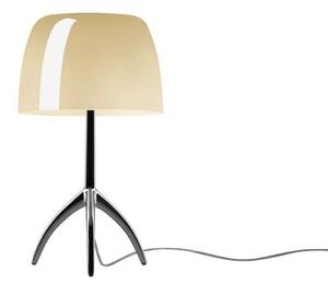 Stolové Lampa Foscarini, Biela, Obývacia izba, Hliník
