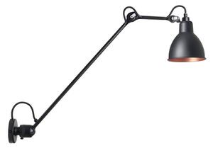 Nástenné Svietidlo Lampe Gras, Čierna, Obývacia izba, Kov
