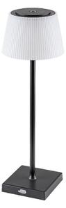 Rabalux 76010-LED Stmievateľná nabíjacia stolná lampa TAENA LED/4W/3,7V IP44 čierna